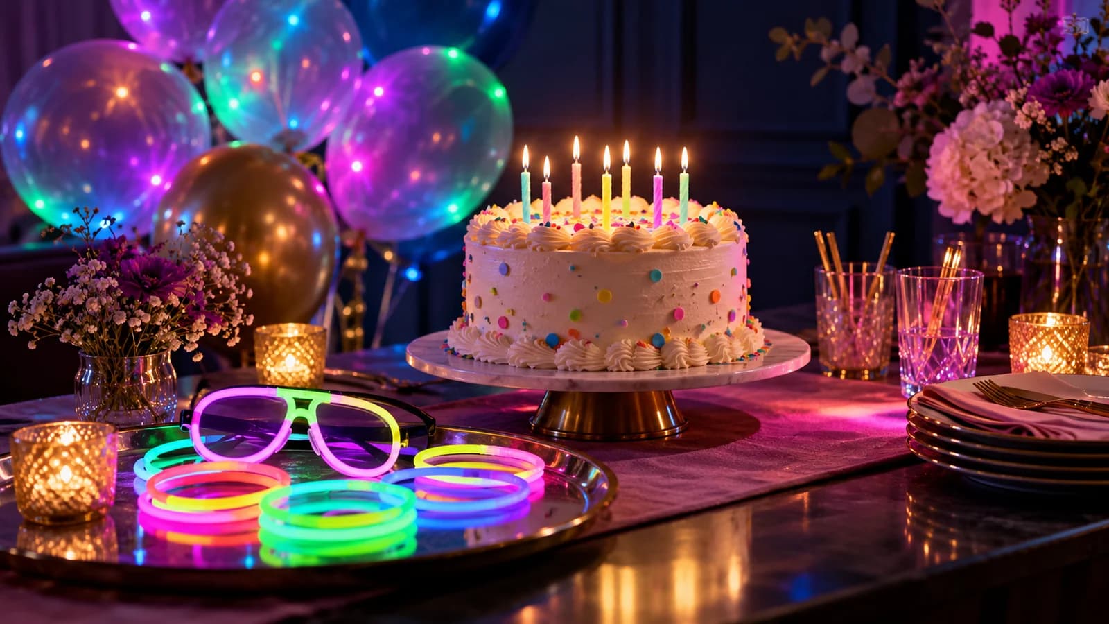 Fiestas de cumpleaños glow: temáticas, kits y plan completo