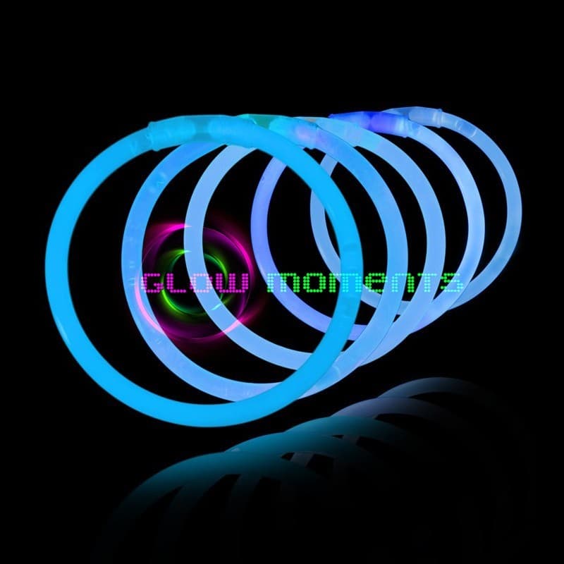 12 pulseiras glow luminosas fluorescentes neon cor única