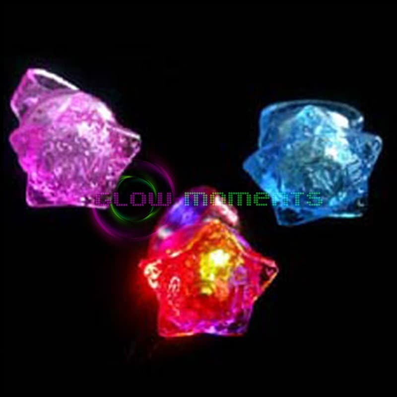 Anel led com estrela