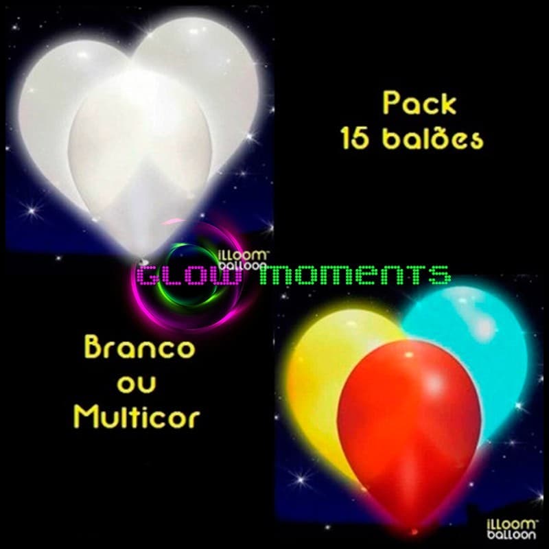 Balão LED (15 unid.)