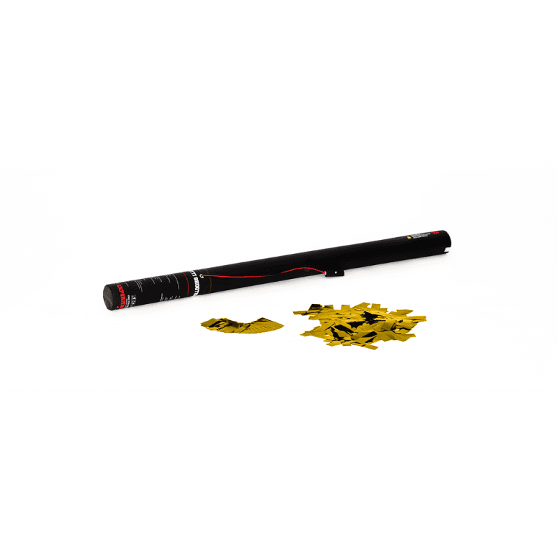 Canhão electrico confeti metalico 80cm