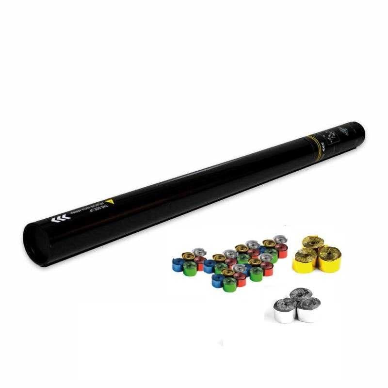 Canhão manual streamer metalico 80cm