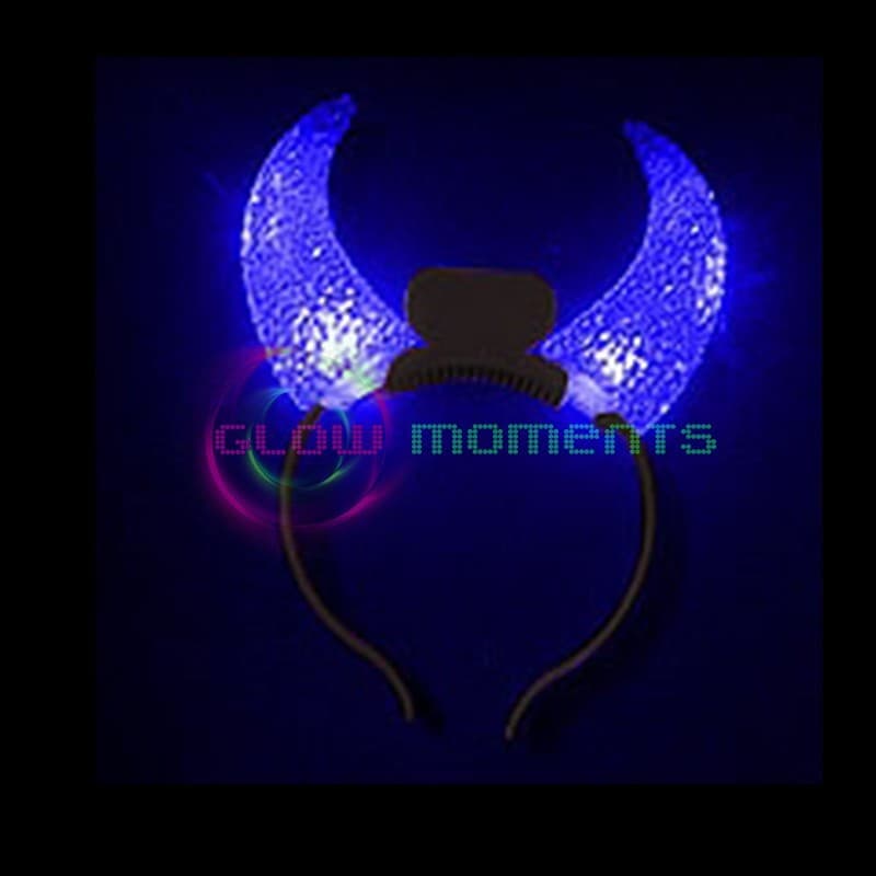 Cifres azuis de led
