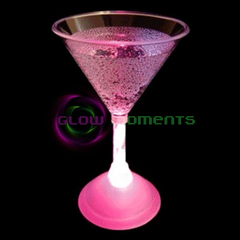 Copo de Martini / Cocktail com Led