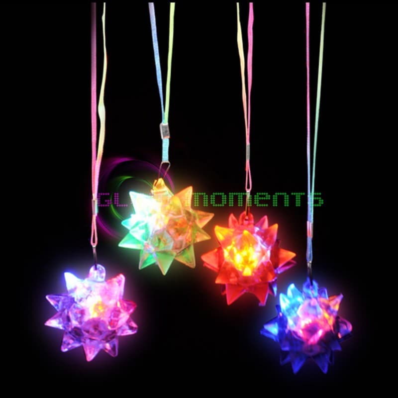 Fio bola de picos com Leds