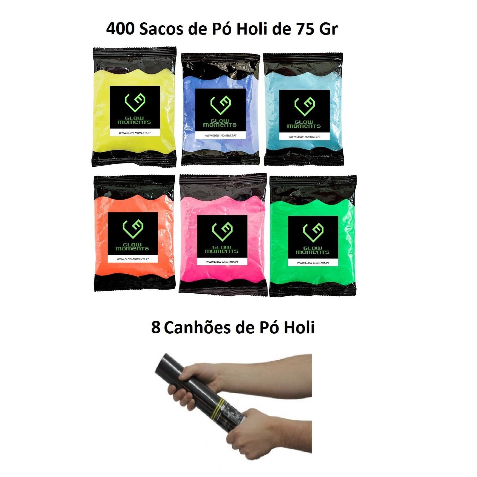 Holi Pack - 200 pessoas