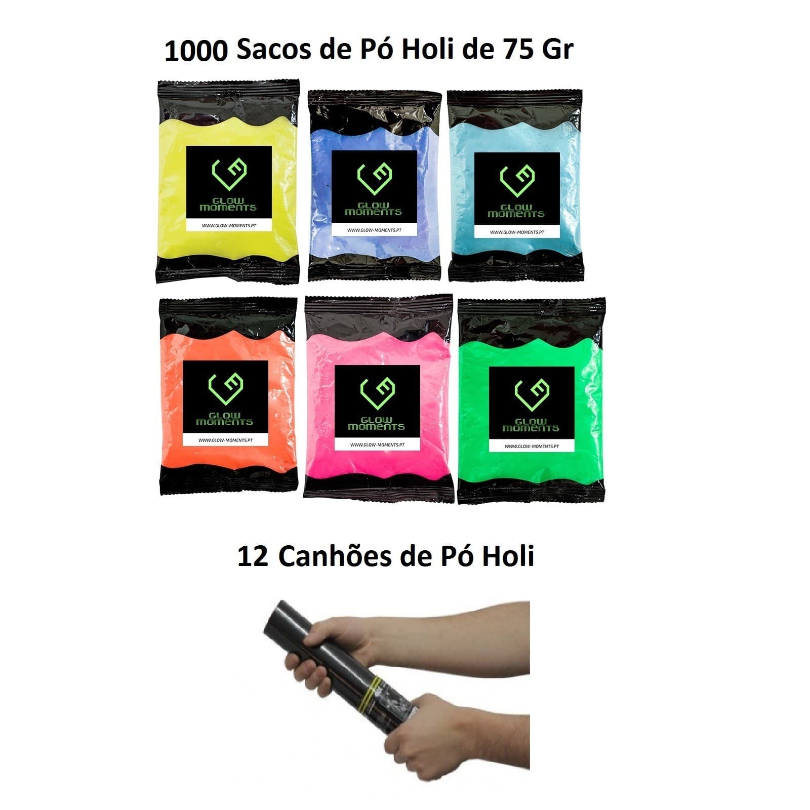 Holi Pack - 500 pessoas