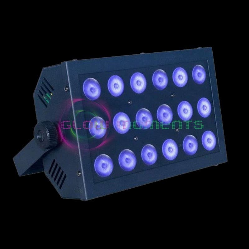 Painel de leds UV 18x3W