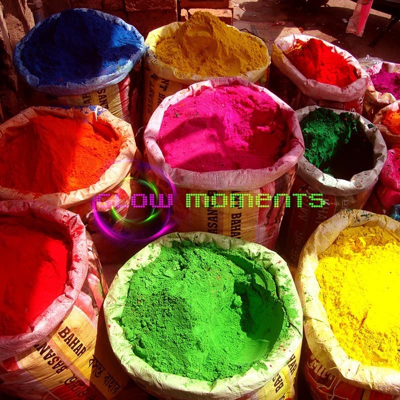 Pó Holi Fluorescente Color Run (1kg)