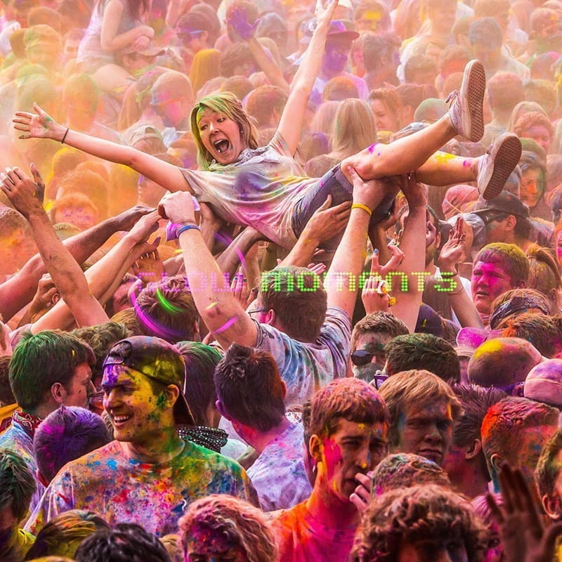 Pó Holi Fluorescente Color Run (500gr)