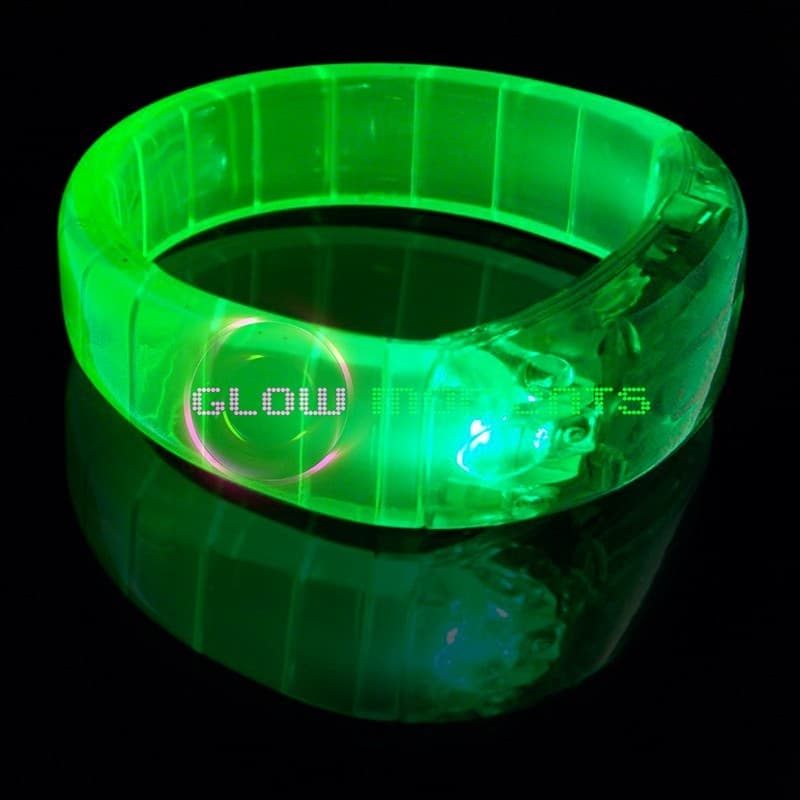 Pulseira led piscando